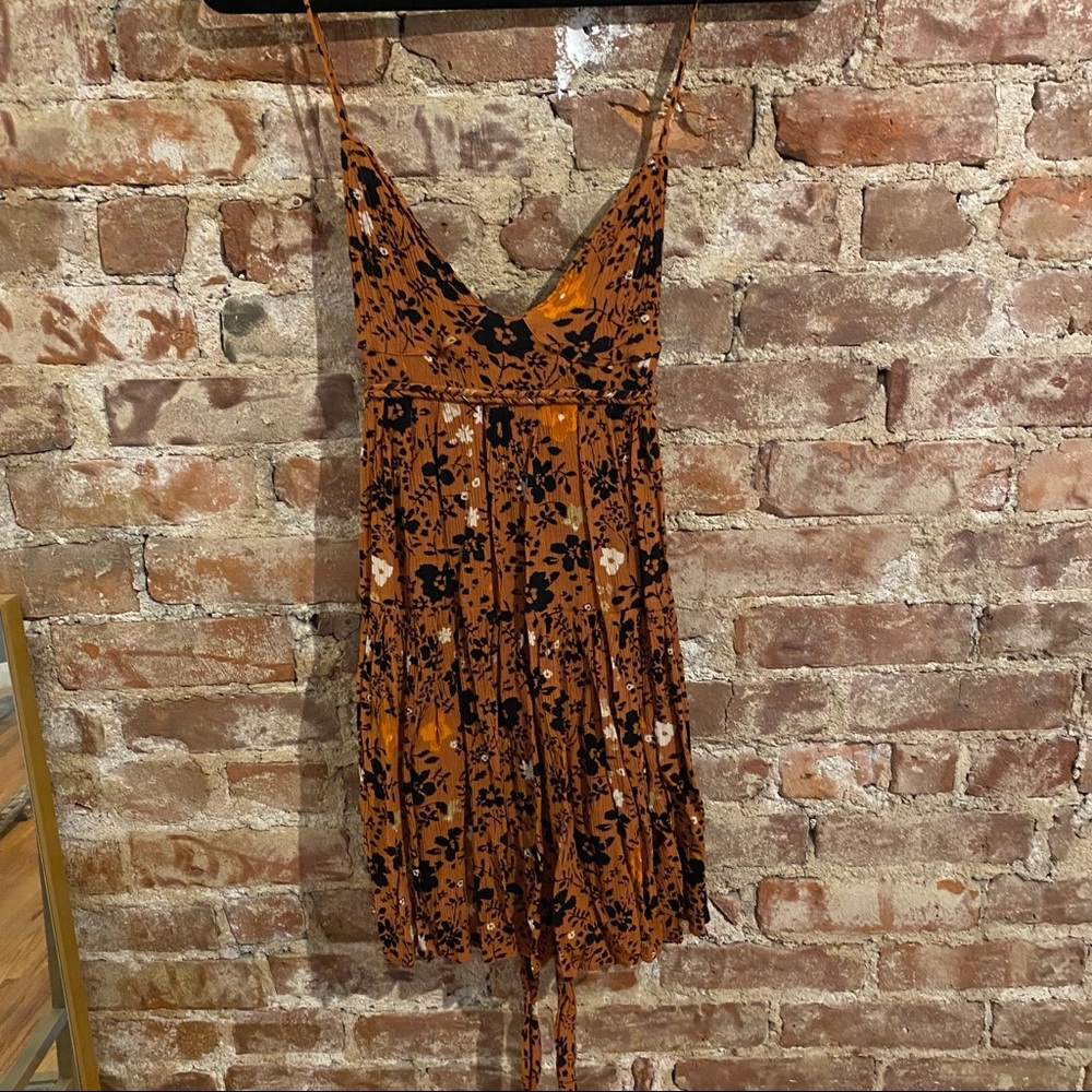 Free People Flower Mini Dress Size 8